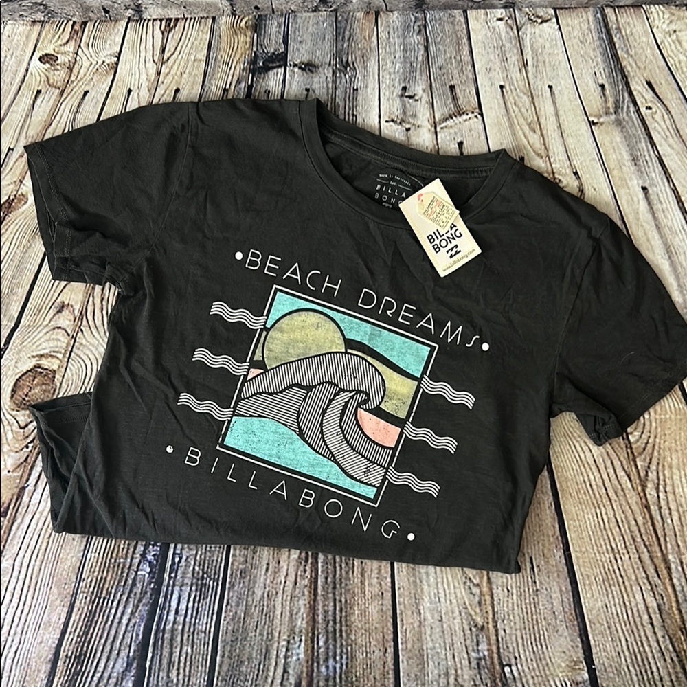 Woman’s Billabong Black Graphic Tee